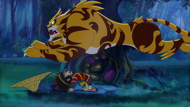 кадр из фильма 虎王归来