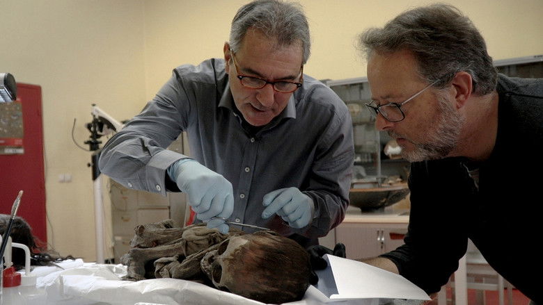 кадр из фильма Tintin et le mystère de la momie Rascar Capac