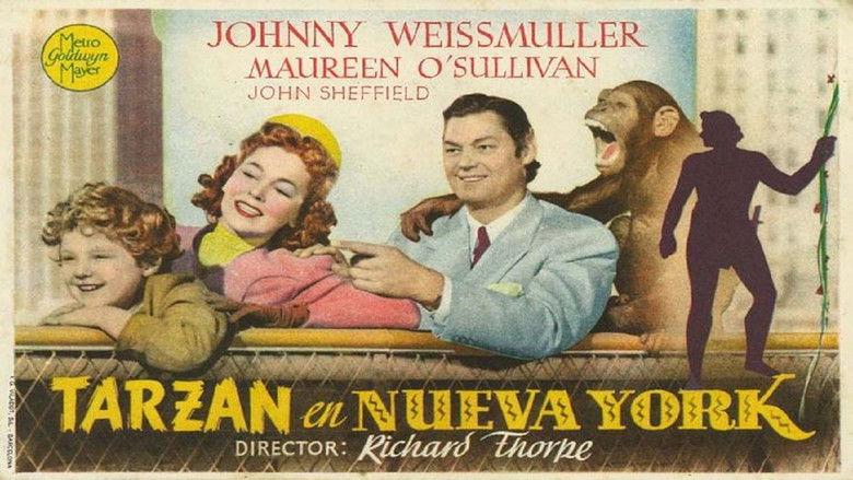 кадр из фильма Приключения Тарзана в Нью-Йорке