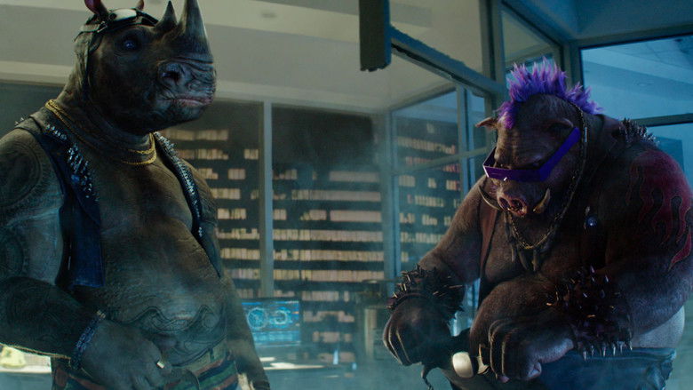 кадр из фильма Черепашки-ниндзя 2