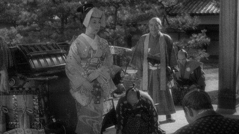 кадр из фильма Жизнь О'хару, куртизанки