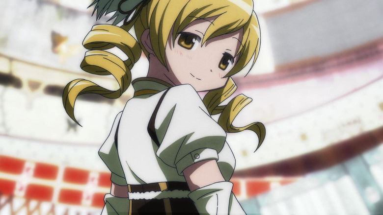 кадр из фильма Девочка-волшебница Мадока: Начало истории