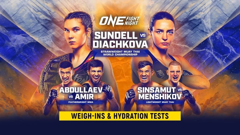 кадр из фильма ONE Fight Night 22: Sundell vs. Diachkova