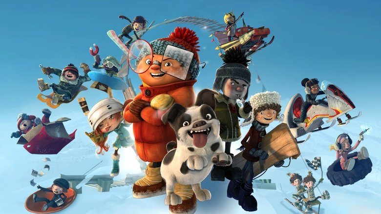 кадр из фильма Снежные гонки