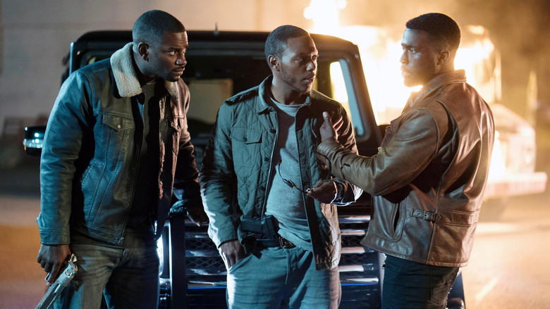 кадр из фильма Судная ночь. Начало