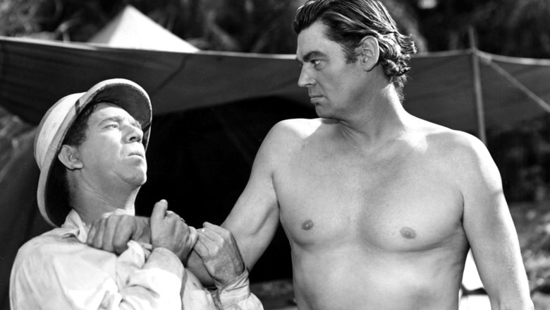 кадр из фильма Тарзан и амазонки