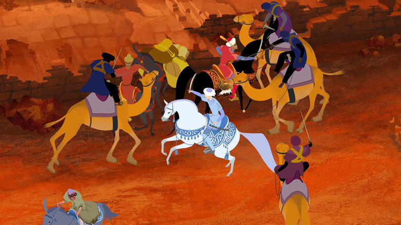 кадр из фильма Азур и Азмар