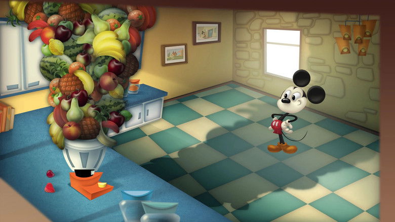 кадр из фильма Mickey Mouse & the Juicer of Fruit