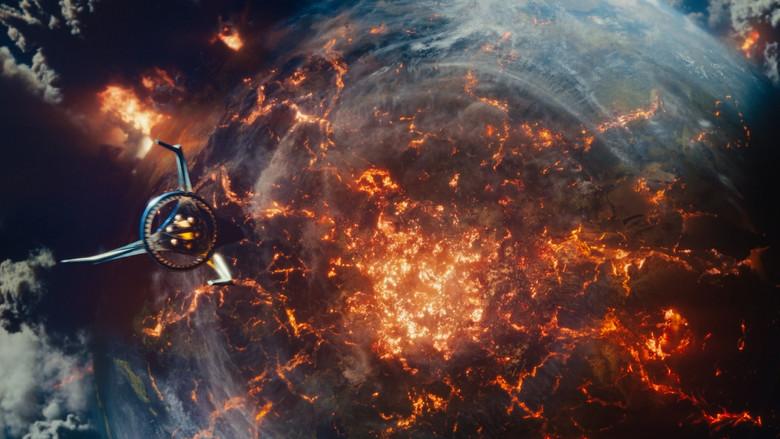 кадр из фильма Фантастическая четвёрка: Первые шаги