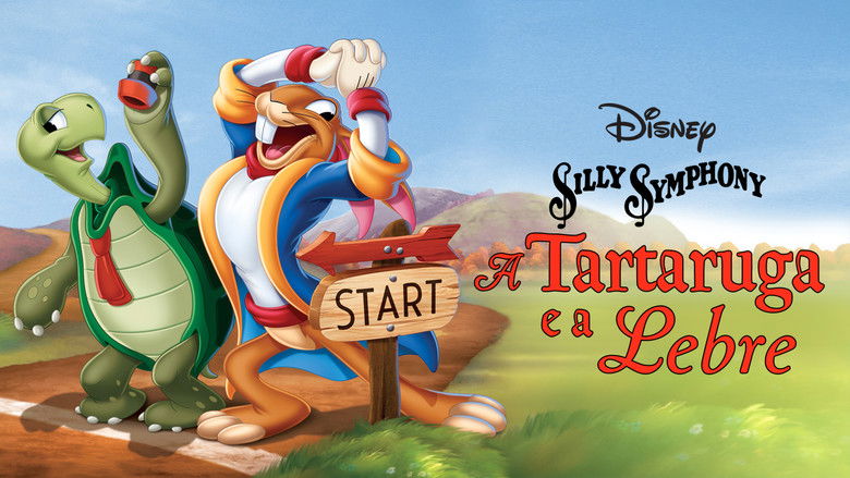 кадр из фильма Заяц и черепаха
