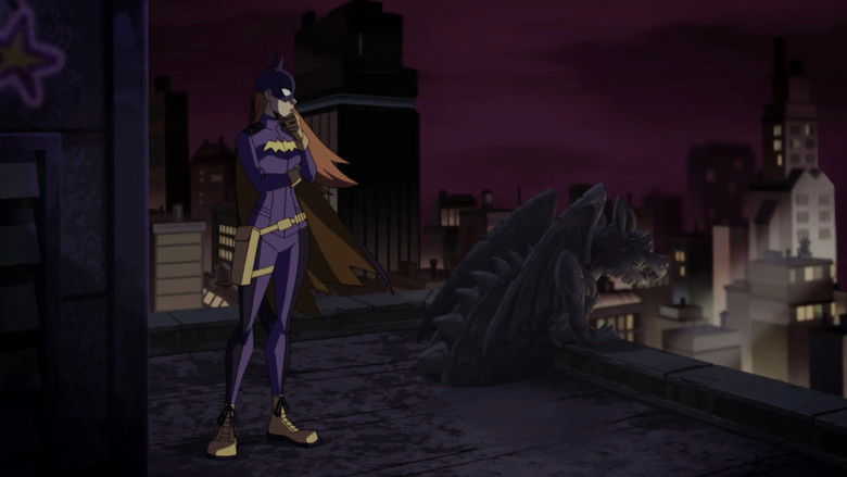 кадр из фильма Бэтмен против Черепашек-ниндзя