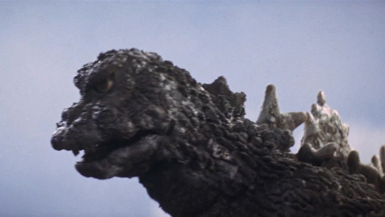 кадр из фильма Годзилла против Морского монстра