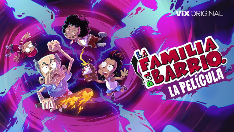кадр из фильма La Familia del Barrio: La Película