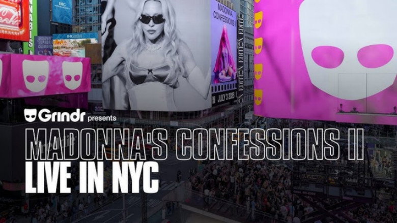 кадр из фильма Grindr Presents: Madonna LIVE in New York