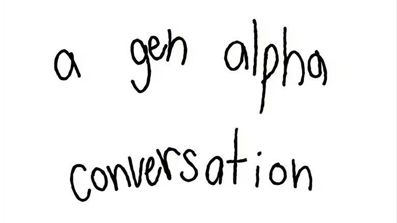 кадр из фильма A Gen Alpha Conversation