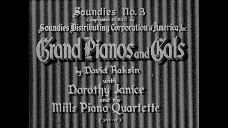 Grand Pianos and Gals
