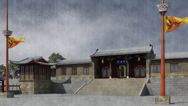 кадр из фильма 北洋海军提督署