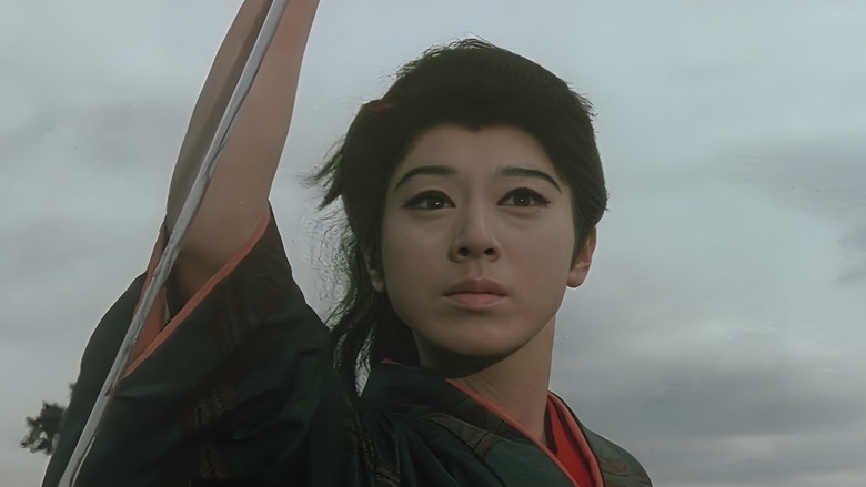 кадр из фильма めくらのお市物語 真赤な流れ鳥