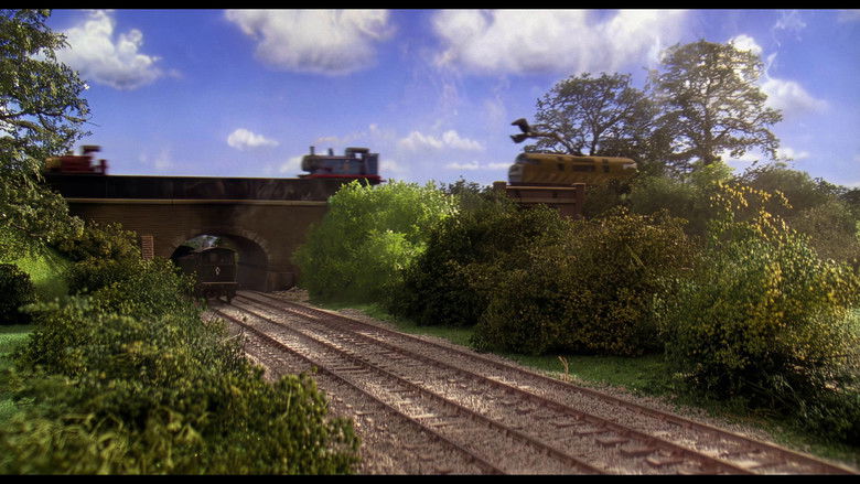 кадр из фильма Томас и волшебная железная дорога