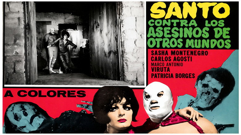 кадр из фильма Santo contra los asesinos de otros mundos