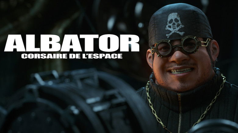 кадр из фильма Космический пират Харлок