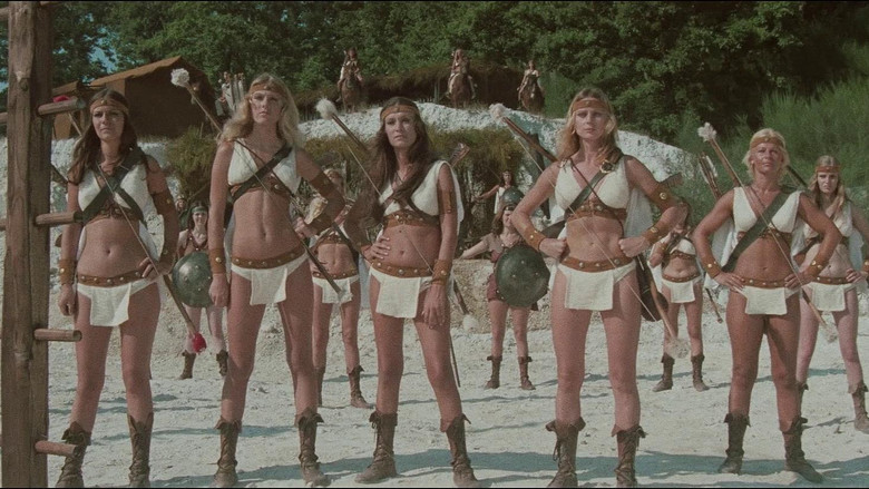 кадр из фильма Амазонки и супермен