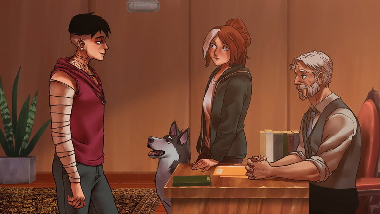 кадр из фильма AGATHA - Um Conto Animado