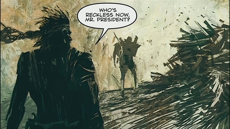 кадр из фильма METAL GEAR SOLID 2 BANDE DESSINÉE