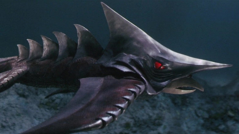 кадр из фильма Гамера против Зигры