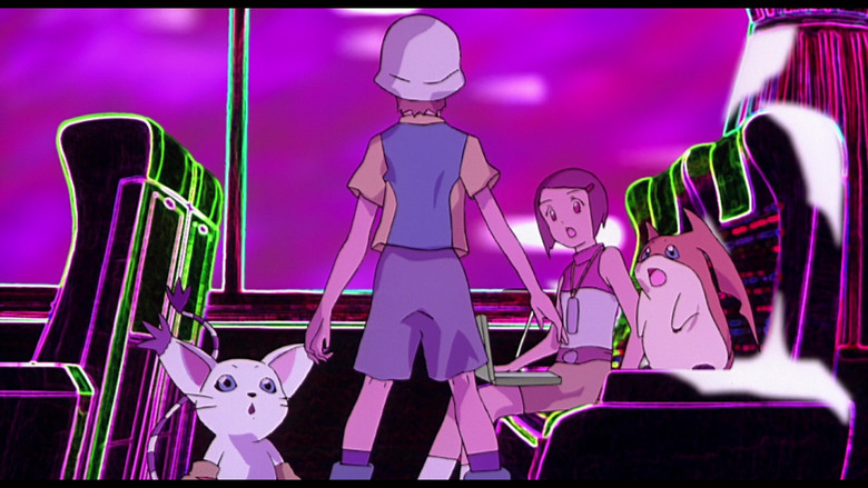 кадр из фильма Приключения Дигимонов: Золотые Дигименталы