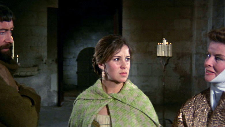 кадр из фильма Лев зимой