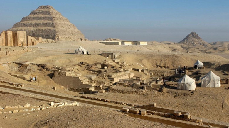 кадр из фильма Saqqara : Le Mystère du Tombeau du Vizir