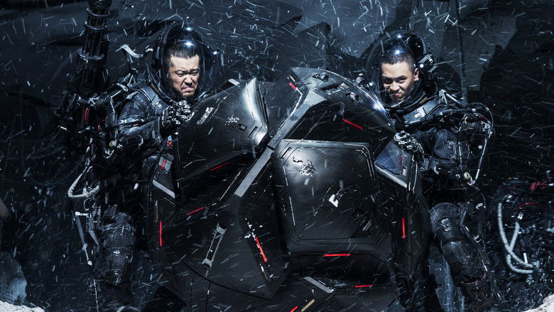 кадр из фильма Блуждающая Земля