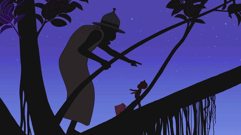 кадр из фильма Kirikou et les hommes et les femmes