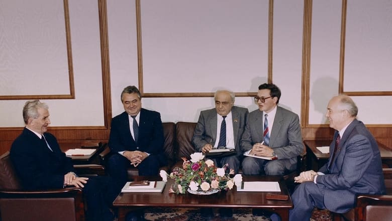 кадр из фильма Le Procès des Ceausescu : une révolution volée