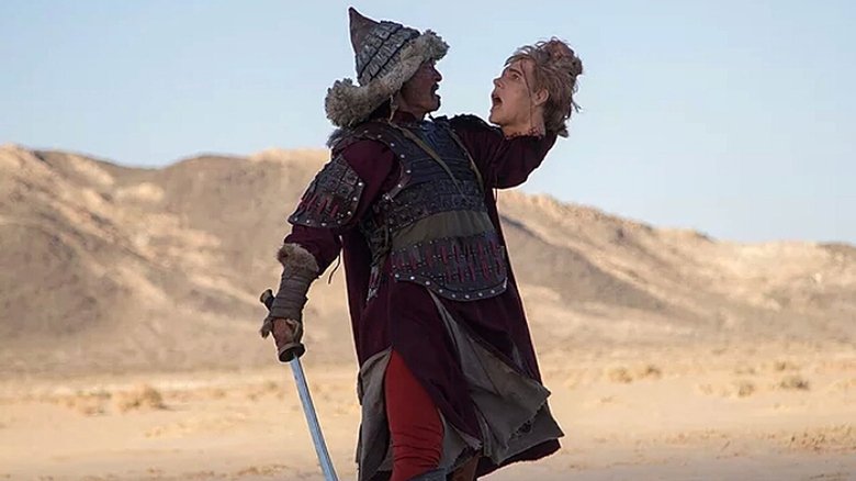 кадр из фильма Genghis Khan Conquers the Moon