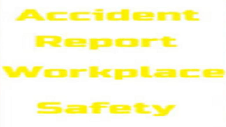 кадр из фильма Accident Report Workplace Safety