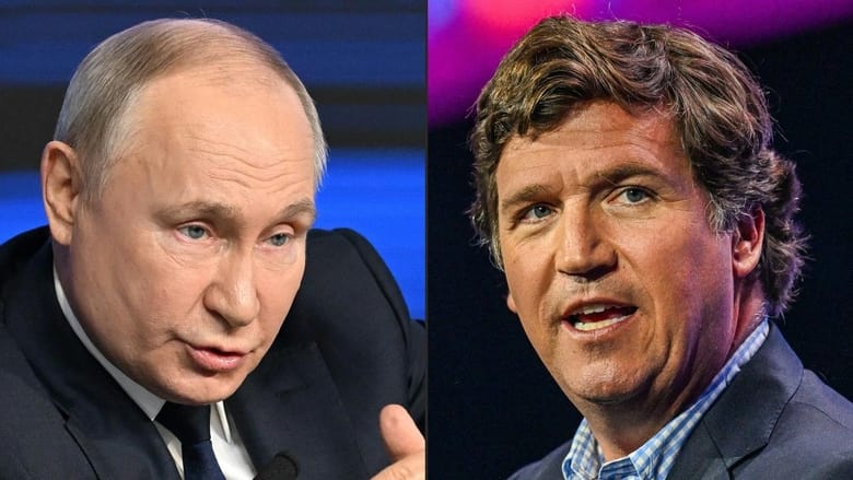 кадр из фильма Tucker Carlson: The Vladimir Putin Interview