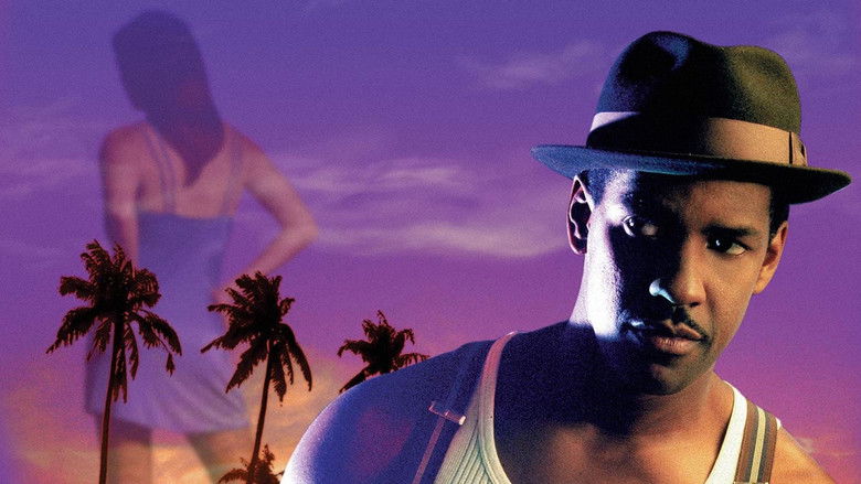 кадр из фильма Дьявол в голубом платье