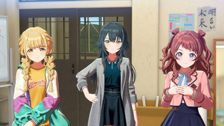 кадр из фильма 学園アイドルマスター Story of Re;IRIS