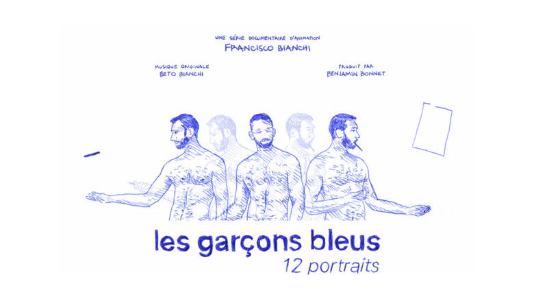 кадр из фильма Les garçons bleus : 12 portraits