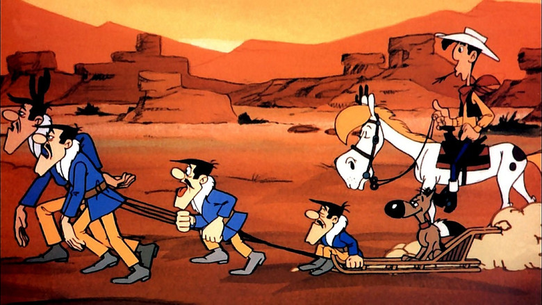 Lucky Luke : Les Dalton en cavale