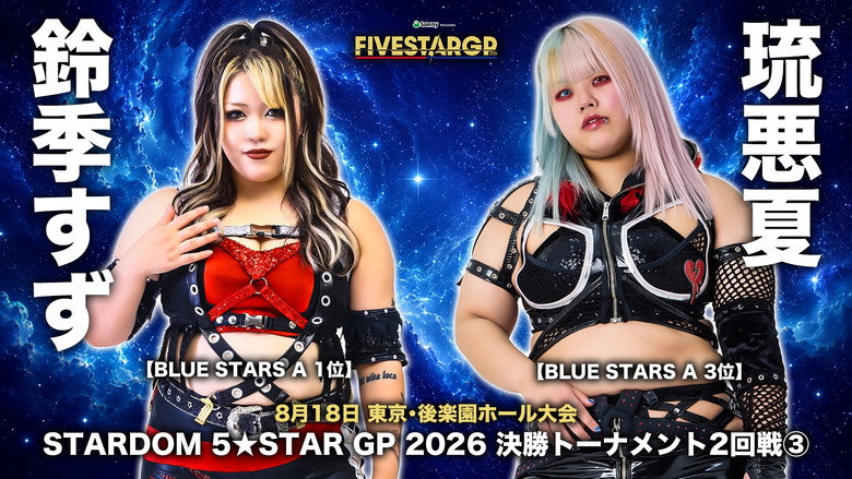 кадр из фильма Sammy presents STARDOM 5★STAR GP 2026 in KORAKUEN Aug.2