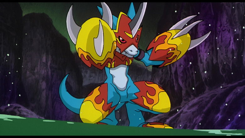 кадр из фильма Приключения Дигимонов: Золотые Дигименталы