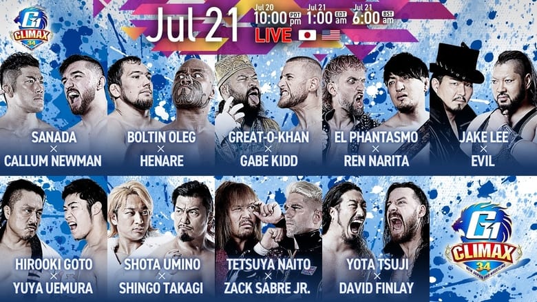 NJPW G1 Climax 34: Day 2