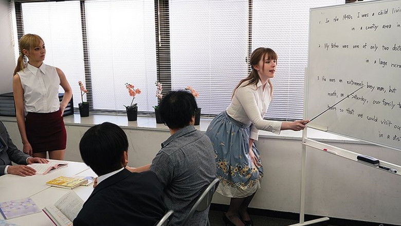 кадр из фильма 催淫洗脳された白人講師は嫌がりながらも淫乱ビッチになっていた。