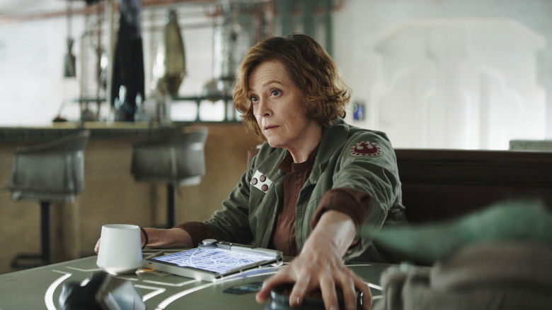 кадр из фильма Мандалорец и Грогу