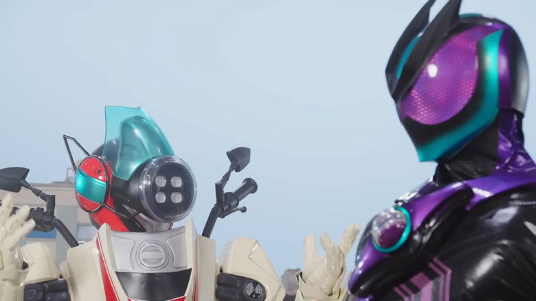 кадр из фильма 仮面ライダーゼッツ　かっとばせ！巨大ロボット　コードゼロイダー！！