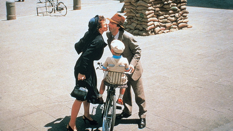 кадр из фильма Жизнь прекрасна