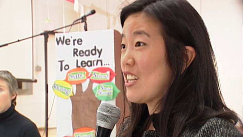 кадр из фильма The Education of Michelle Rhee